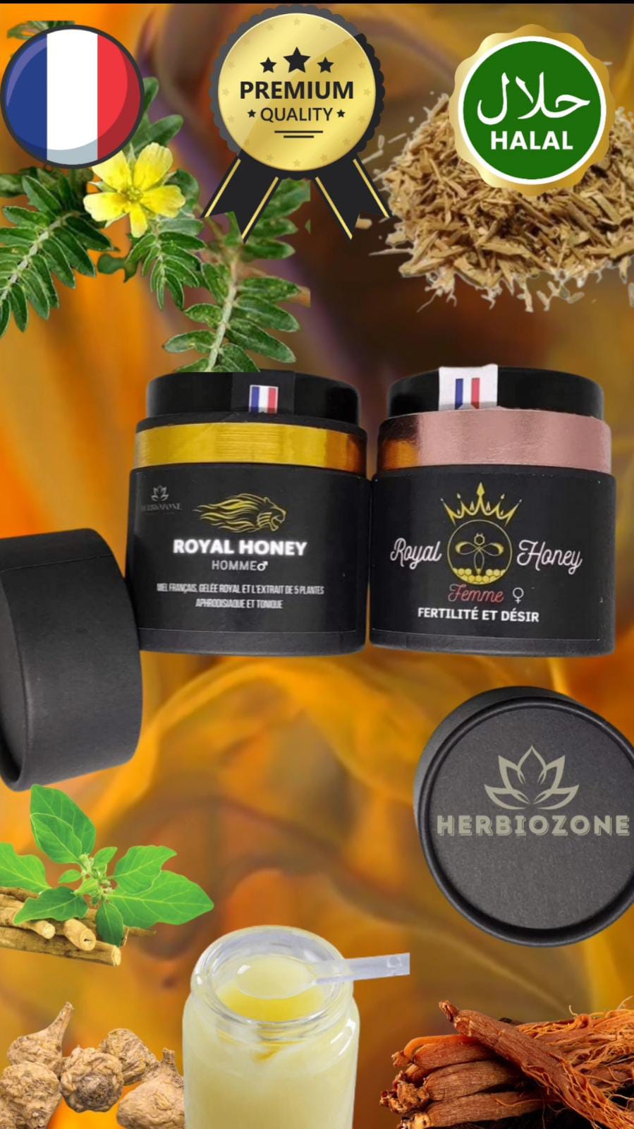 Royal Honey Homme Aphrodisiac Honey 100 Natural EXTRA STRENGTH